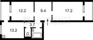 Квартира W-7352593, Драгоманова, 14, Киев - Фото 10