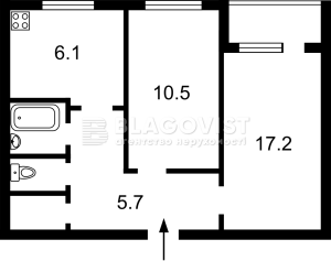 Квартира W-7356855, Симиренко, 5, Киев - Фото 2