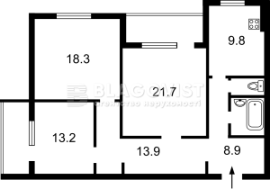 Квартира W-7362640, Бальзака Оноре де, 80, Київ - Фото 12