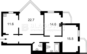 Квартира W-7365525, Воробйова Генерала (Курська), 13е, Київ - Фото 4