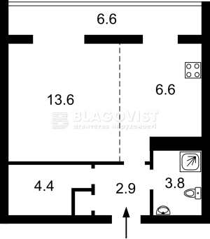 Квартира W-7378099, Кловський узвіз, 20, Київ - Фото 2