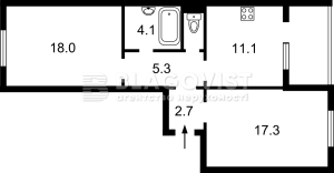 Квартира W-7381662, Милославская, 47, Киев - Фото 2