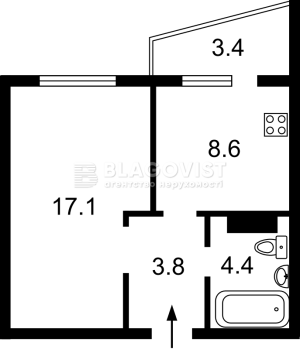 Квартира W-7388970, Гмыри Бориса, 16, Киев - Фото 2