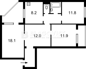 Квартира W-7390394, Ахматової Анни, 6, Київ - Фото 9