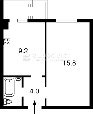 Квартира W-7421649, Свято-Покровская, 73д, Гостомель - Фото 2