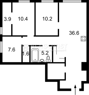 Квартира W-7433346, Змиенко Всеволода, 15/23, Киев - Фото 3
