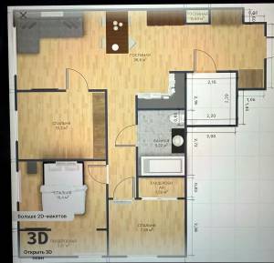 Квартира W-7433346, Змієнка Всеволода, 34/21, Київ - Фото 15