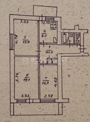 Квартира W-7434733, Шовковична, 30/35, Київ - Фото 2