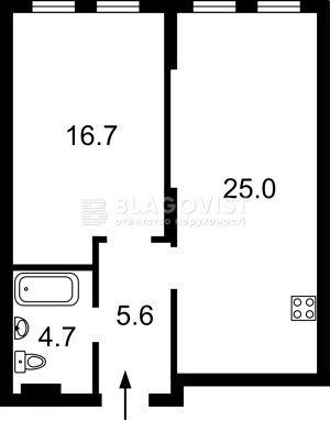 Квартира W-7437231, Князя Романа Мстиславича (Жмаченко Генерала), 22, Киев - Фото 4