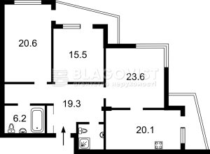 Квартира W-7437893, Данькевича Константина, 14, Киев - Фото 5