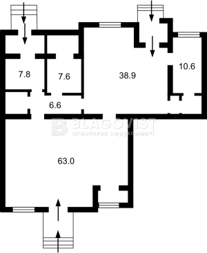  Торгово-офісне приміщення, W-7451369, Ахматової Анни, 5, Київ - Фото 4