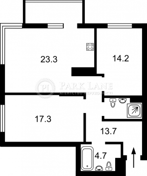 Квартира W-7309142, Джона Маккейна (Кудри Ивана), 1б, Киев - Фото 2