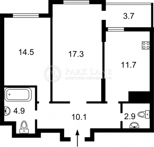 Квартира W-7309881, Кудрявська, 24а, Київ - Фото 2