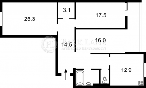 Квартира W-7312478, Кирилло-Мефодиевская, 2, Киев - Фото 5