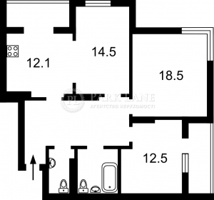 Квартира W-7312517, Драгоманова, 2а, Київ - Фото 11