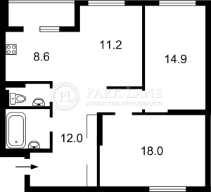 Квартира W-7372866, Урловская, 23, Киев - Фото 6