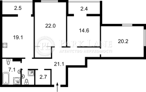 Квартира W-7379543, Университетская, 17а, Киев - Фото 10
