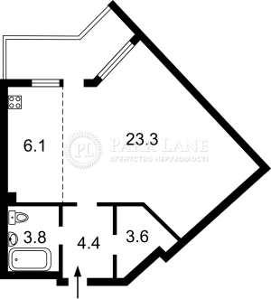Квартира W-7386227, Олевская, 11, Киев - Фото 2
