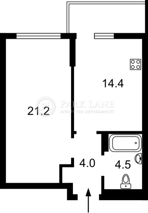 Квартира W-7394337, Брэдбэри Рэя (Дубинина Володи), 2, Киев - Фото 7
