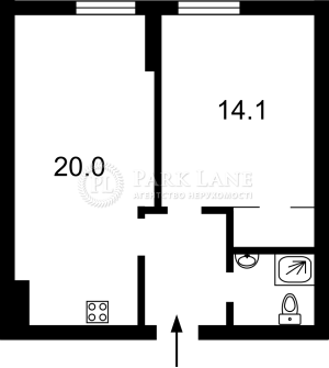 Квартира W-7395968, Максимовича Михайла (Трутенка Онуфрія), 24в, Київ - Фото 7