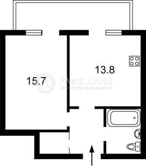 Квартира W-7396135, Заболотного Академика, 1б, Киев - Фото 10