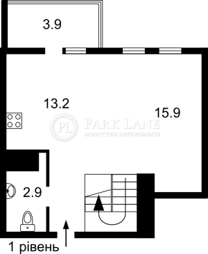 Квартира W-7396221, Бердника Олеся, 1в, Киев - Фото 2
