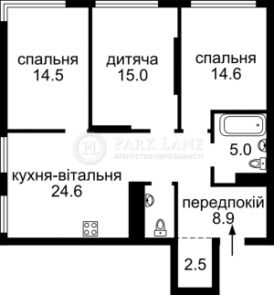 Apartment W-7277510, Nekrasova Viktora (Pivnichno-Syretska), 8, Kyiv - Photo 1