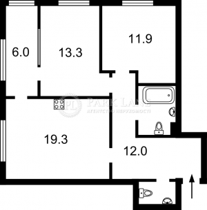 Квартира W-7301054, Выговского Ивана (Гречко Маршала), 40/12, Киев - Фото 3