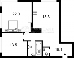 Квартира W-7318708, Некрасова Виктора (Северо-Сырецкая), 12а, Киев - Фото 11