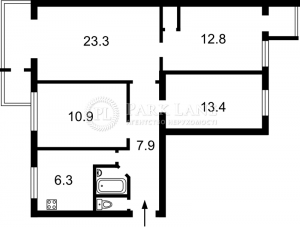 Квартира W-7323277, Леси Украинки бульв., 20/22, Киев - Фото 8