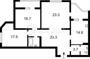 Квартира W-7325287, Васкула Ореста (Пушиной Феодоры), 50а, Киев - Фото 15