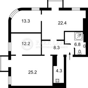Квартира W-7376572, Саксаганского, 42, Киев - Фото 2