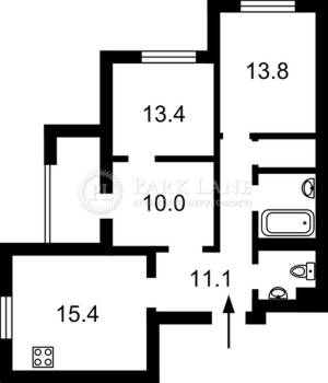 Квартира W-7382210, Хвылевого Николая, 1, Киев - Фото 12