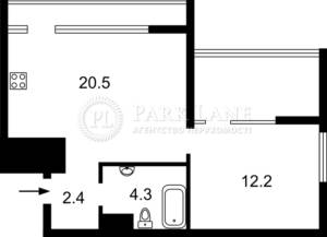 Квартира W-7410367, Гарета Джонса (Хохловых Семьи), 12, Киев - Фото 11