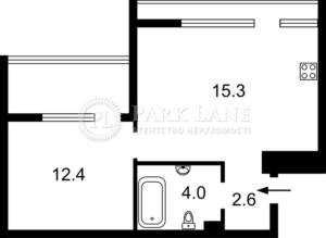 Квартира W-7410518, Гарета Джонса (Хохловых Семьи), 12, Киев - Фото 2