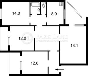 Квартира W-7419111, Васкула Ореста (Пушиной Феодоры), 44/50, Киев - Фото 1