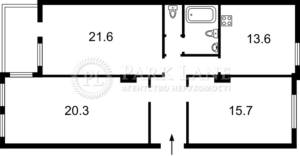 Квартира W-7425706, Чикаленка Євгена (Пушкінська), 12, Київ - Фото 1