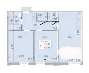 Квартира W-7440197, Максимовича Михаила (Трутенко Онуфрия), 26д, Киев - Фото 8