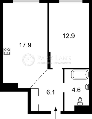 Квартира W-7369025, Змиенко Всеволода, 34/21, Киев - Фото 2