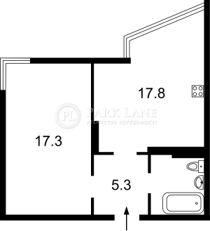 Квартира W-7318518, Максимовича Михаила (Трутенко Онуфрия), 32а, Киев - Фото 9