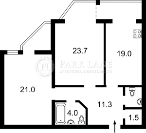 Квартира W-7443111, Здановської Юлії (Ломоносова), 60/5, Київ - Фото 11