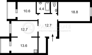 Квартира W-7443205, Каховська (Микільська Слобідка), 62, Київ - Фото 11