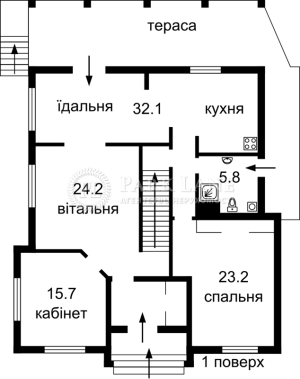 Дом W-7348339, Славы, 1, Гусачевка - Фото 4