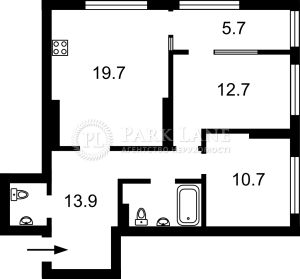 Квартира W-7444156, Дніпровська наб., 20а, Київ - Фото 6