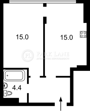 Квартира W-7398615, Семьи Кристеров, 20б, Киев - Фото 13
