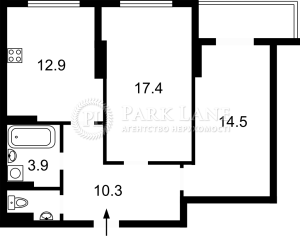 Квартира W-7448047, Феодосийская, 1, Киев - Фото 14