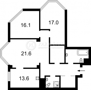 Квартира W-7283028, Здановской Юлии (Ломоносова), 71г, Киев - Фото 7