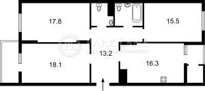Квартира W-7333983, Виговського Івана (Гречка Маршала), 10м, Київ - Фото 14
