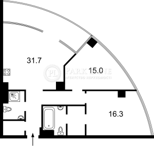 Квартира W-7338805, Іоанна Павла ІІ (Лумумби Патріса), 12, Київ - Фото 6