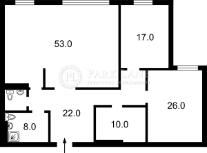Квартира W-7338841, Институтская, 18а, Киев - Фото 12